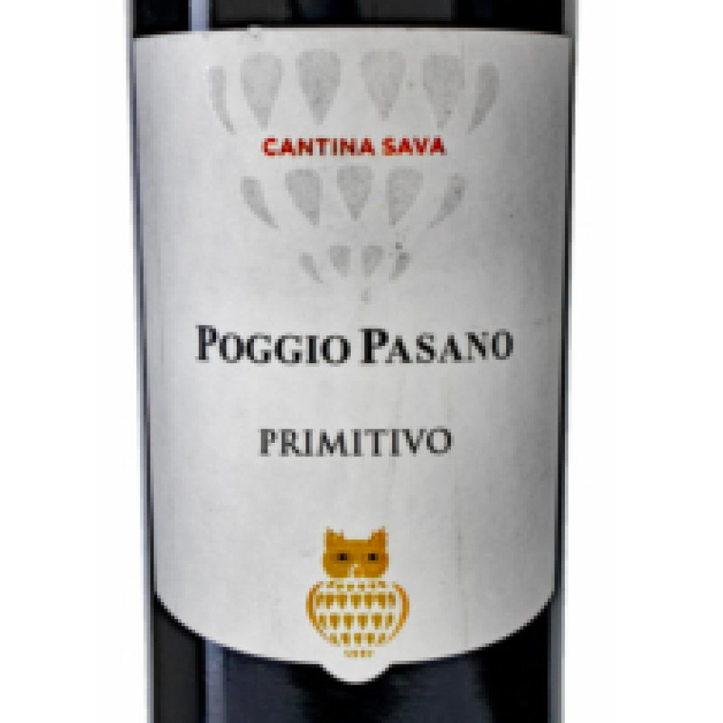 Cantina Sava Primitivo Poggio Pasano