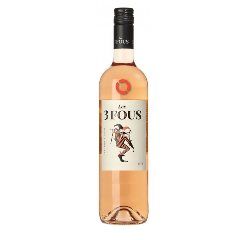 Les 3 Fous Rosé ACTIEPRIJS