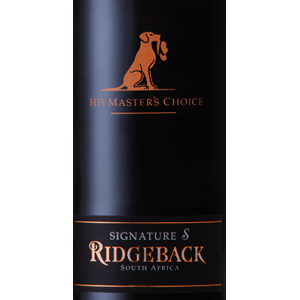 Ridgeback His Master's Choice signature S