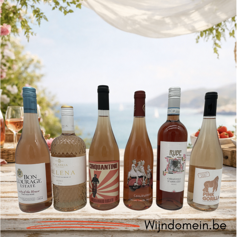 Proefpakket Zonnige Rosés
