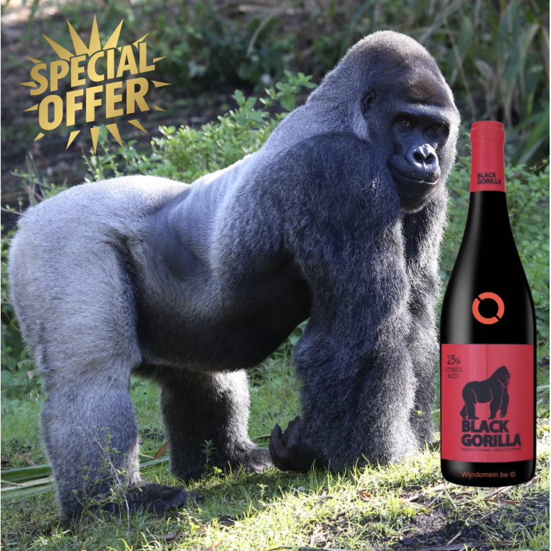 Domaine Guinand Black Gorilla (ACTIEPRIJS 12 FLESSEN)