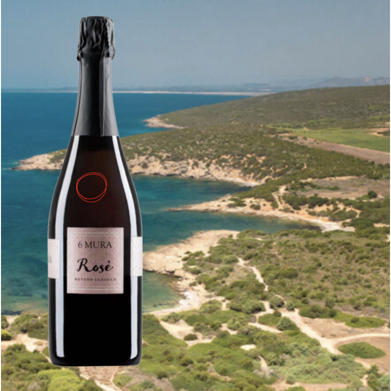 Giba 6 Mura Spumante Rosato Metodo Classico