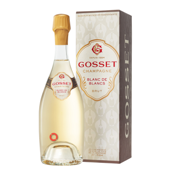 Champagne Gosset Grand Blanc de Blancs Brut in giftbox