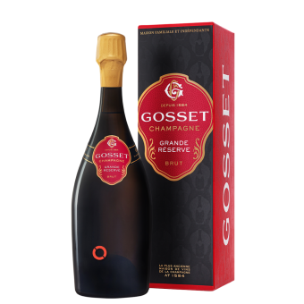 Champagne Gosset Grande Reserve Brut in giftbox